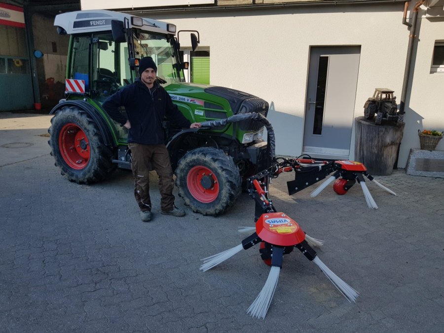 Vimas  Krümler, Ökocleaner, Fadengerät, Herbizidbalken, Entlauber