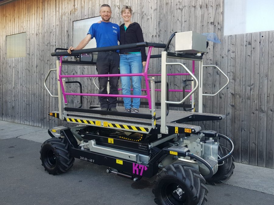 Windegger Hebebühnen und Unterstockräumgerät