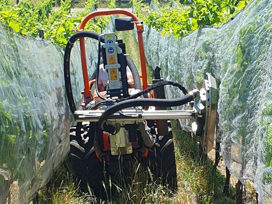 Vimas  Krümler, Ökocleaner, Fadengerät, Herbizidbalken, Entlauber